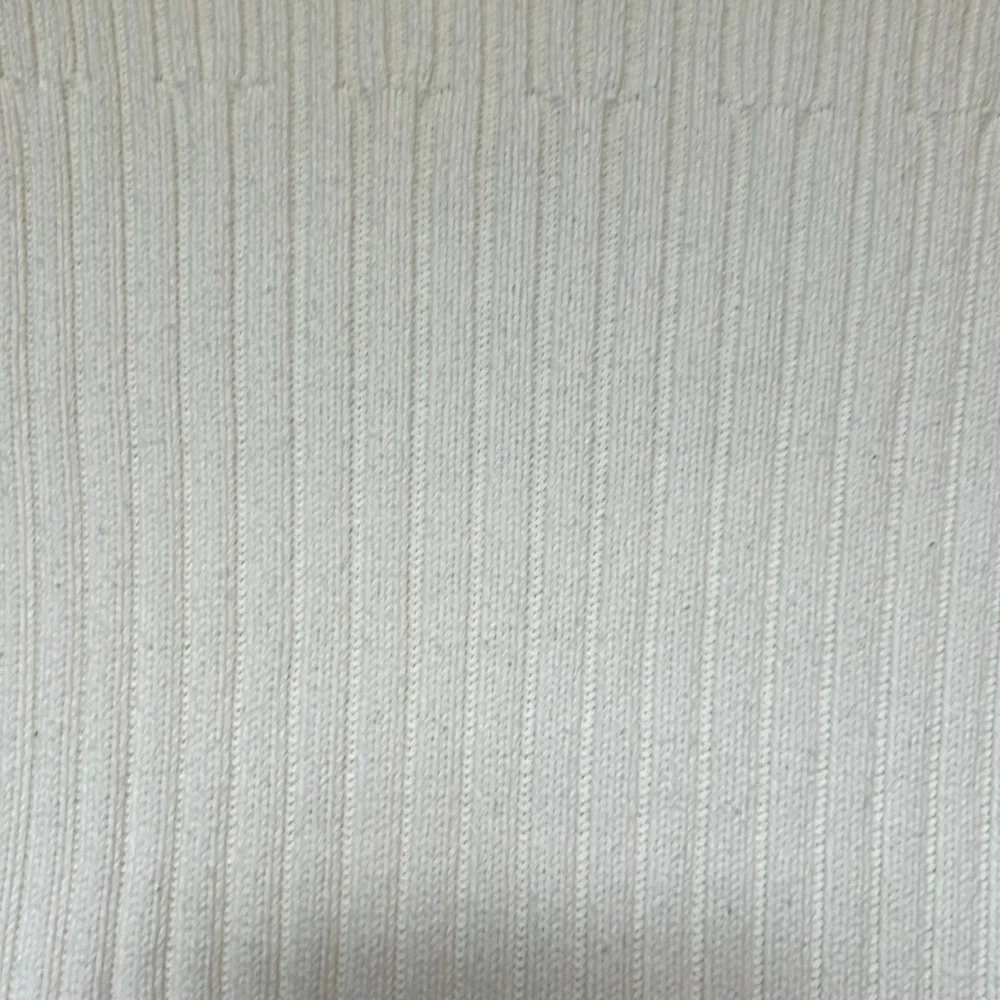 White Ribbed Sweater - Picture 3 of 3